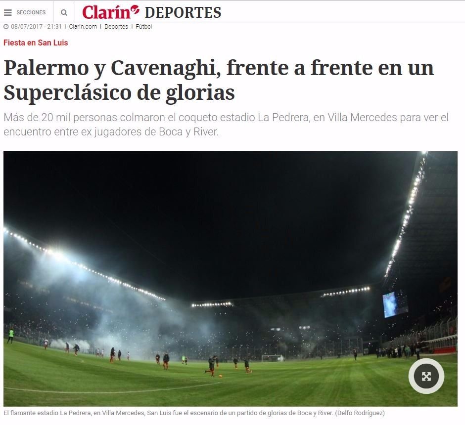 Todos hablan del magnífico estadio La Pedrera - Diario de la República (Suscripción)