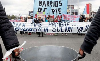 Barrios de Pie convocó a una "marcha federal" contra el hambre
