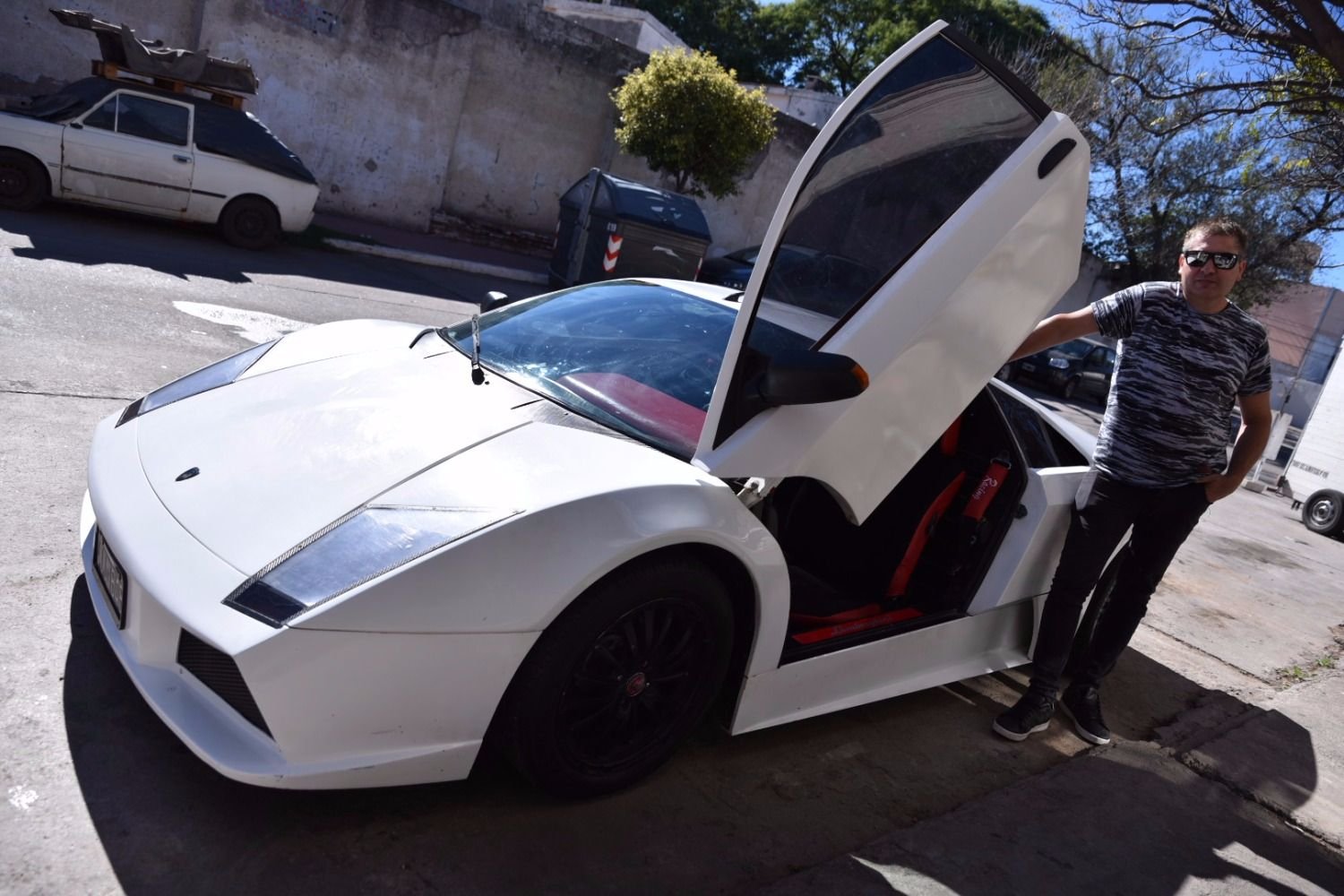 Un puntano tenía una Renault Fuego y la transformó en un Lamborghini  Murciélago | El Diario de la República