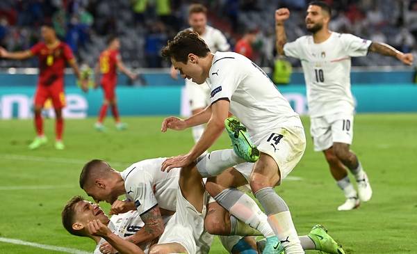 Italia impuso su historia: eliminó a Bélgica 2 a 1 y es semifinalista - Vimarsana News
