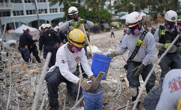 Miami: anunciaron el fin de la búsqueda de sobrevivientes en el edificio colapsado - Vimarsana News