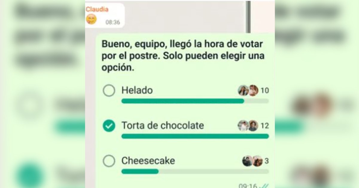 Whatsapp Agregó Una Nueva Función Para Grupos Las Encuestas El Diario De La República 6960