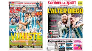 Las portadas de los diarios del mundo, rendidos ante Messi | El Diario de  la República
